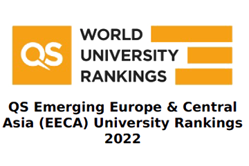 QS EECA (Emerging Europe & Central Asia) University Rankings 2022