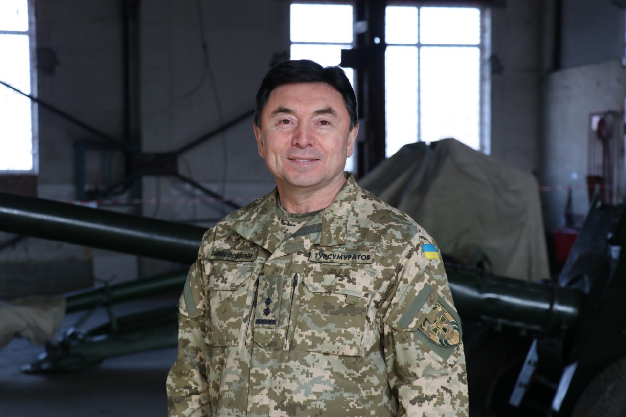Турсумуратов  Павло Смагулович, підполковник запасу, ветеран Збройних Сил України